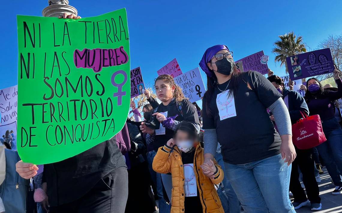 Inicia mega marcha del 8M en Ciudad Juárez El Heraldo de Chihuahua